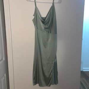 Mint Green Slip dress
